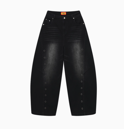 AFGK Air-eye Scimitar Washed Distressed Jeans