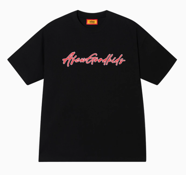 AFGK High-foam Embroidered Short-sleeved T-shirt