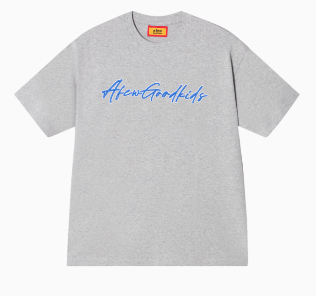 AFGK High-foam Embroidered Short-sleeved T-shirt