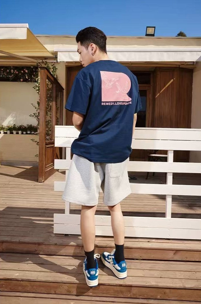 REMEDY Love and Peace Dove Short-sleeve T-shirt