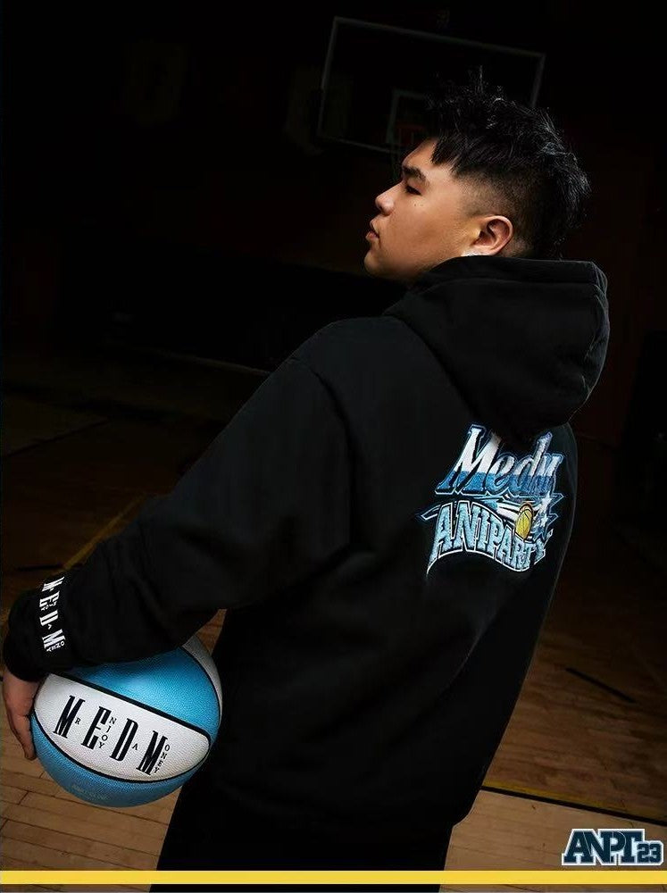 MEDMxANPT Logo Design Zipper Hoodie