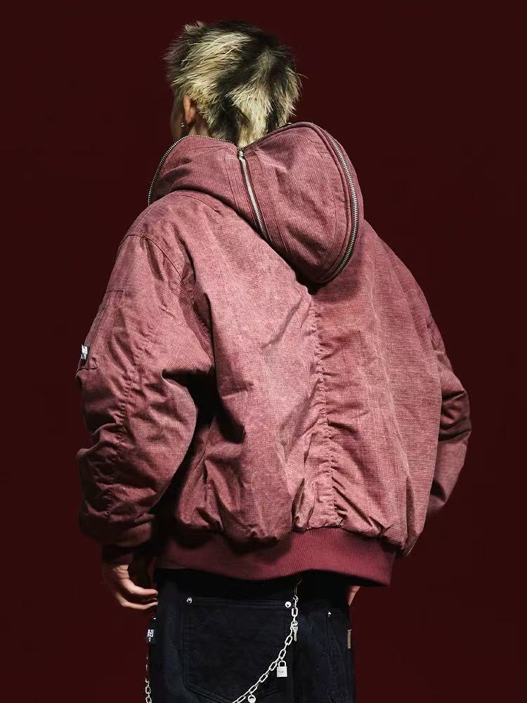 REMEDY Reversible Mountain Sculpture MA1 Jacket