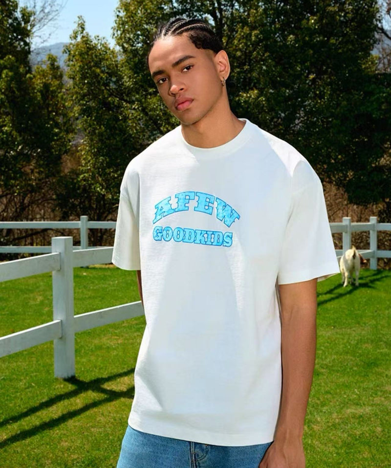 AFGK Flocked Short-sleeve T-shirt