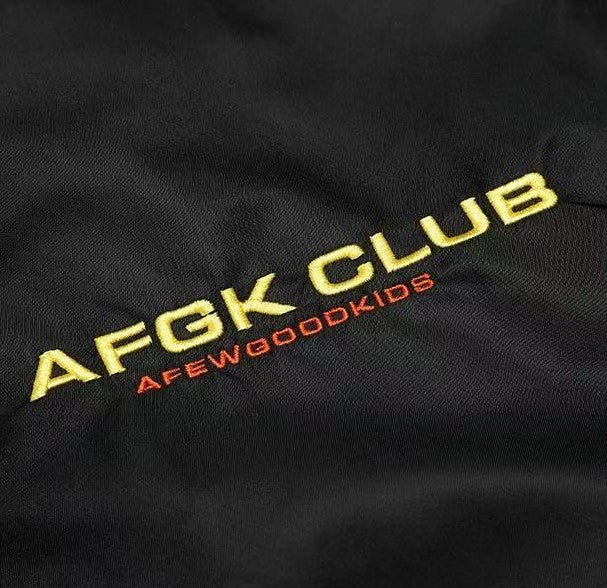 AFGK Supercar Tachometer MA1 Bomber Jacket