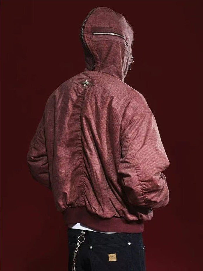 REMEDY Reversible Mountain Sculpture MA1 Jacket