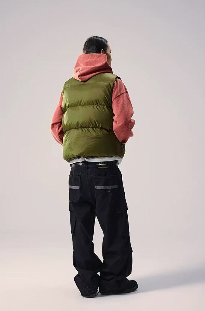 REMEDY Retro Frayed Striaght-leg Work Pants