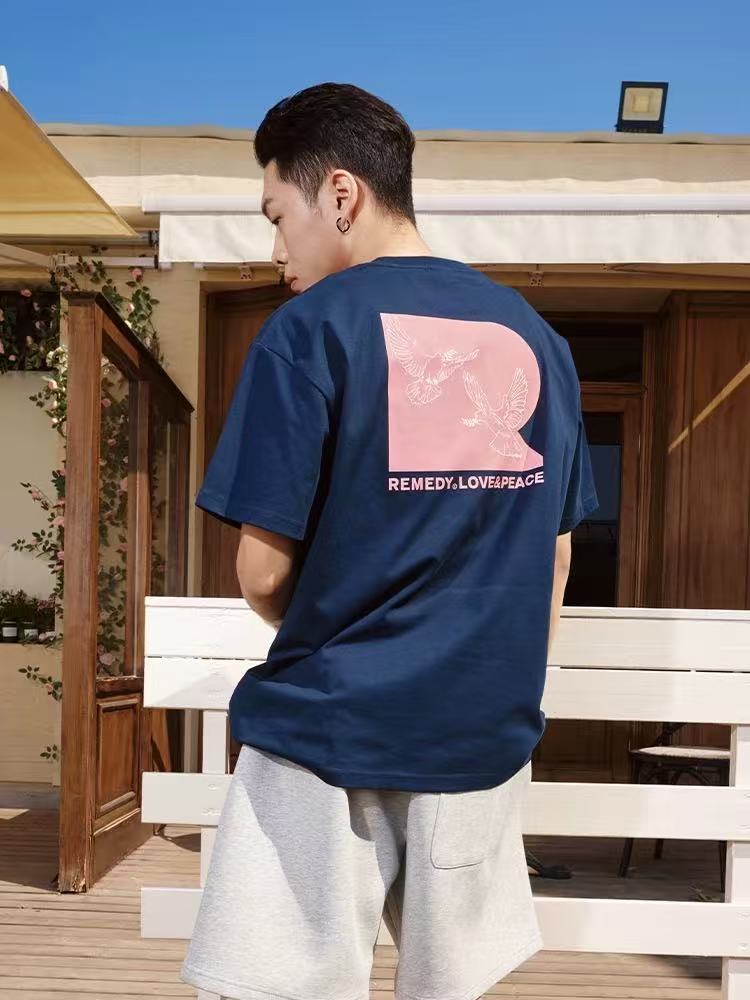 REMEDY Love and Peace Dove Short-sleeve T-shirt