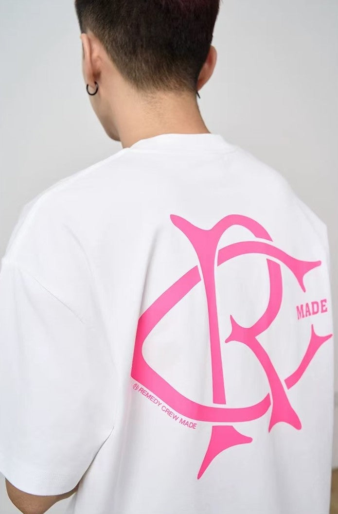 REMEDY Logo Print Short-sleeve T-shirt