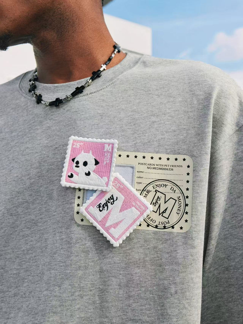 MEDM Animal ID Velcro Long-Sleeve T-Shirt