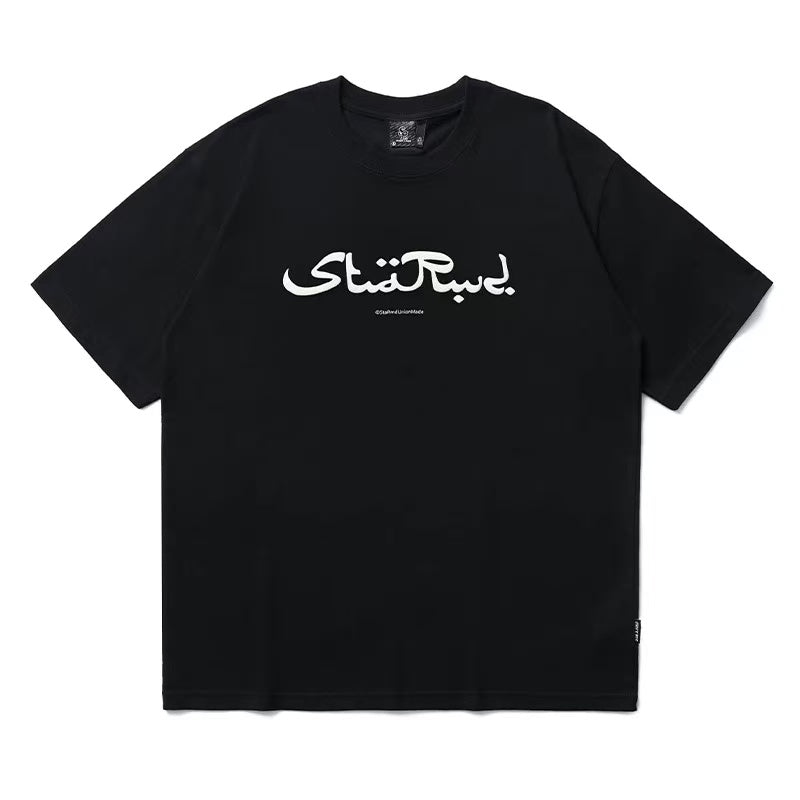 REMEDYxSTA Arabic Letter Print Short-sleeved T-shirt