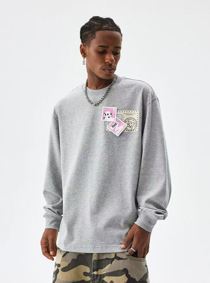 MEDM Animal ID Velcro Long-Sleeve T-Shirt