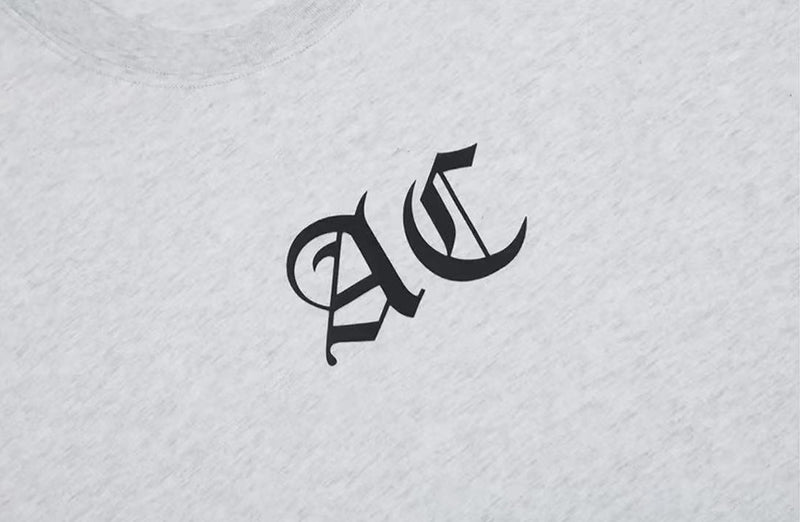 ACHOCK Multicolor Basic Logo Letter Print Short-sleeves T-shirts