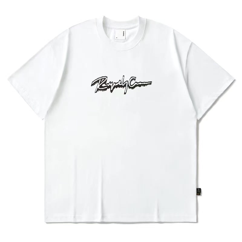 REMEDY Letter Print Short-sleeve T-shirt