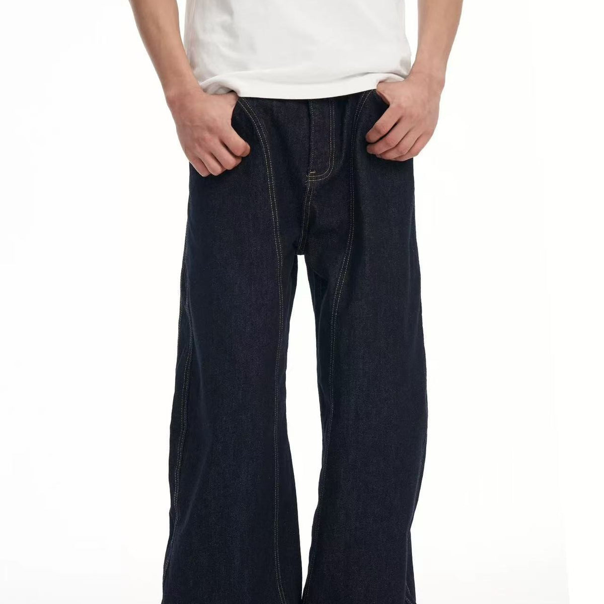 BIPOLAR Scimitar Raw Jeans