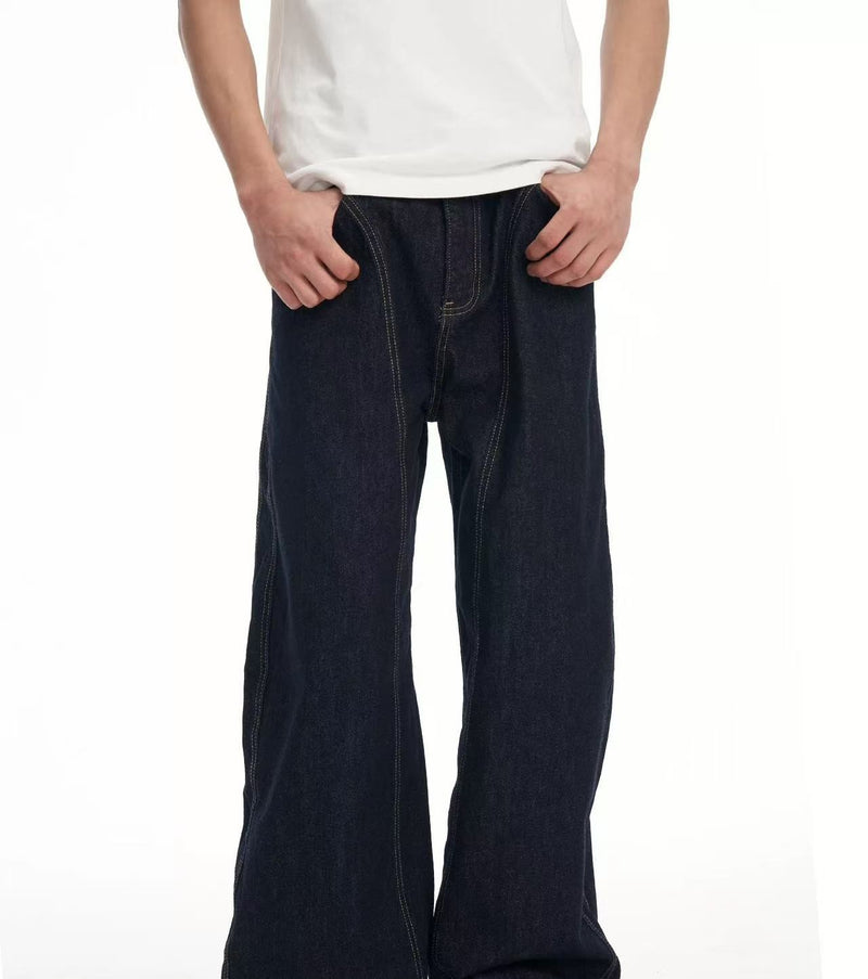 BIPOLAR Scimitar Raw Jeans