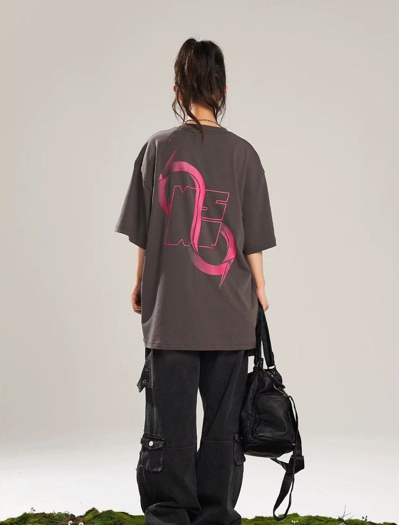 BIPOLARxNST Joint Gradient LOGO Short-sleeves T-shirts