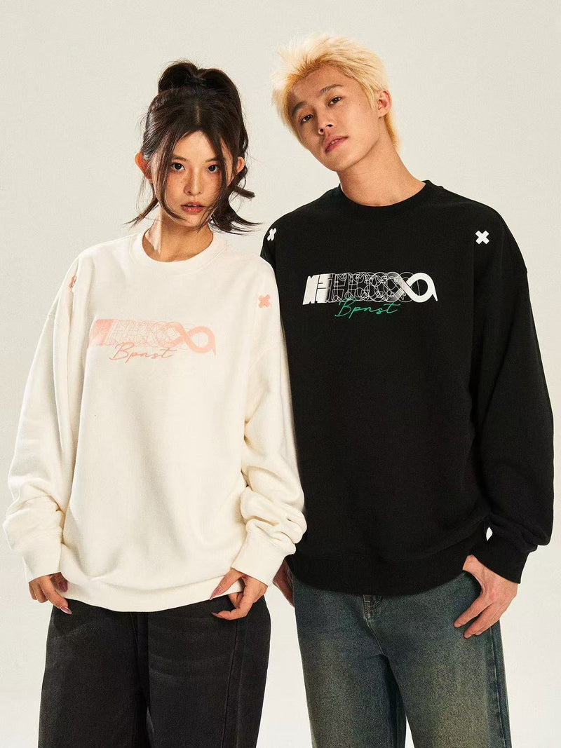 BIPOLAR×NSTNEW Phantom LOGO Sweatshirt