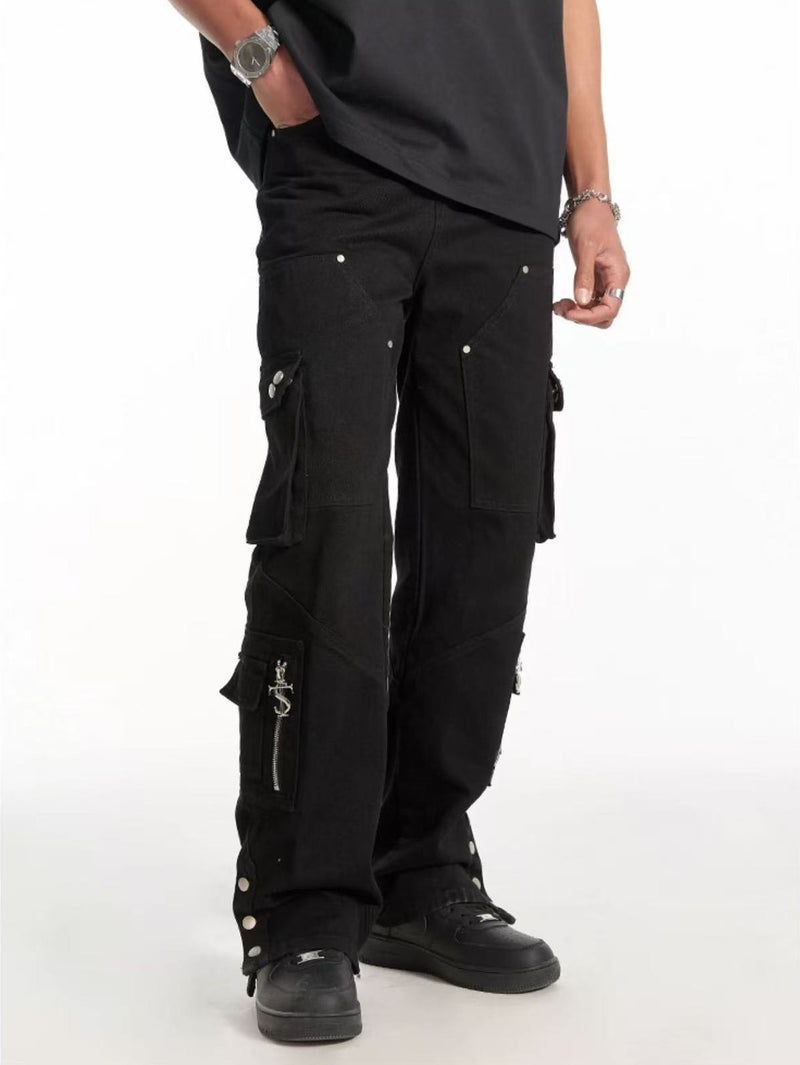 STK Studded Denim Pants