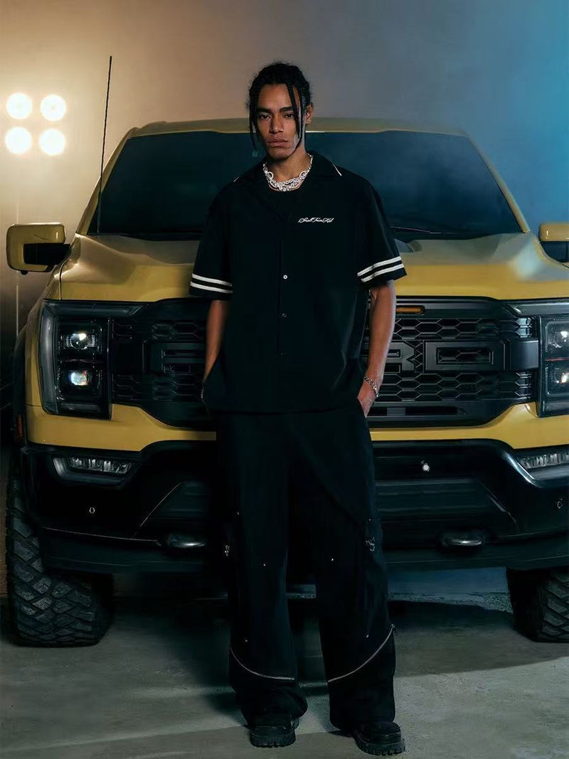 STK Vintage Piped Cuban Collar Shirt