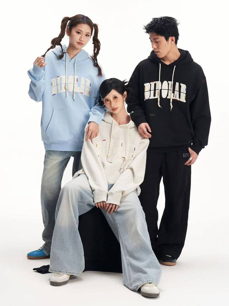 BIPOLAR Patchwork Hoodie