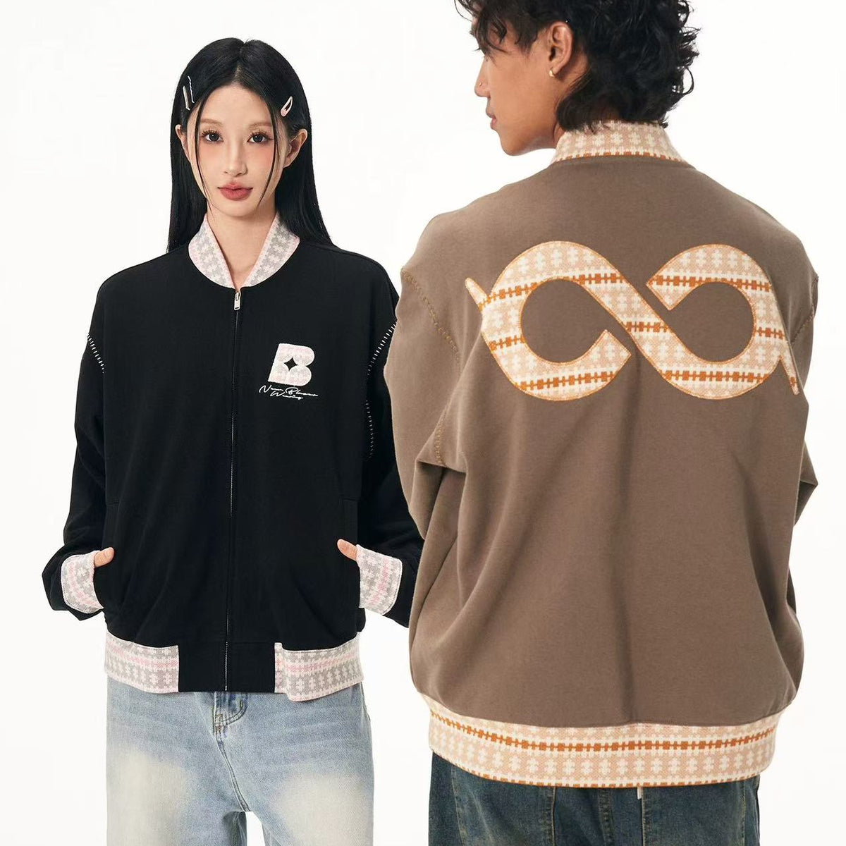 BIPOLAR Baseball Zip Top