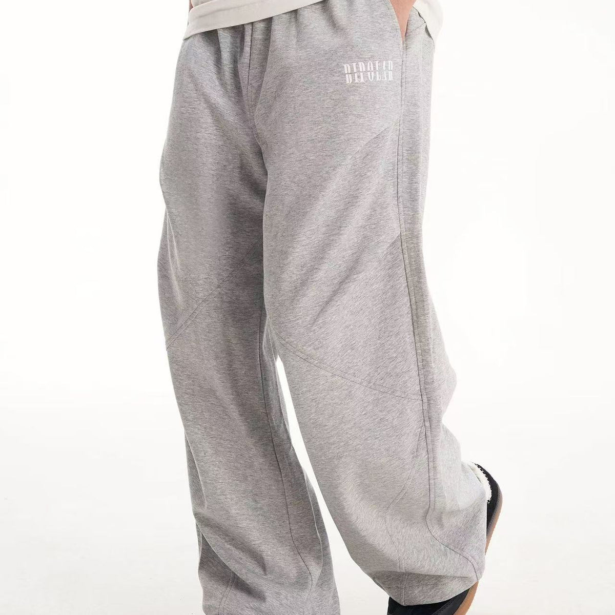 BIPOLAR Air Layer Pleated Loose Sweatpants