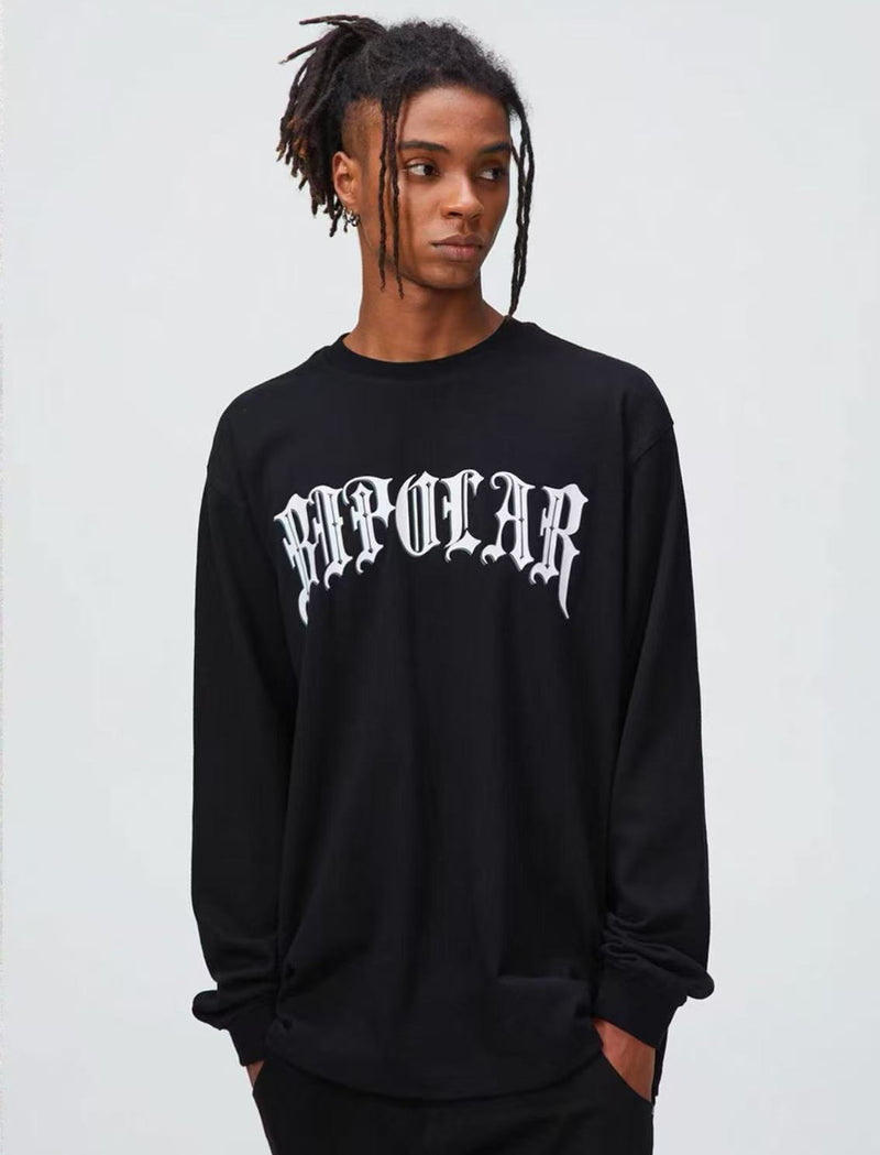 BIPOLAR Thorns Logo Long-sleeve T-Shirt