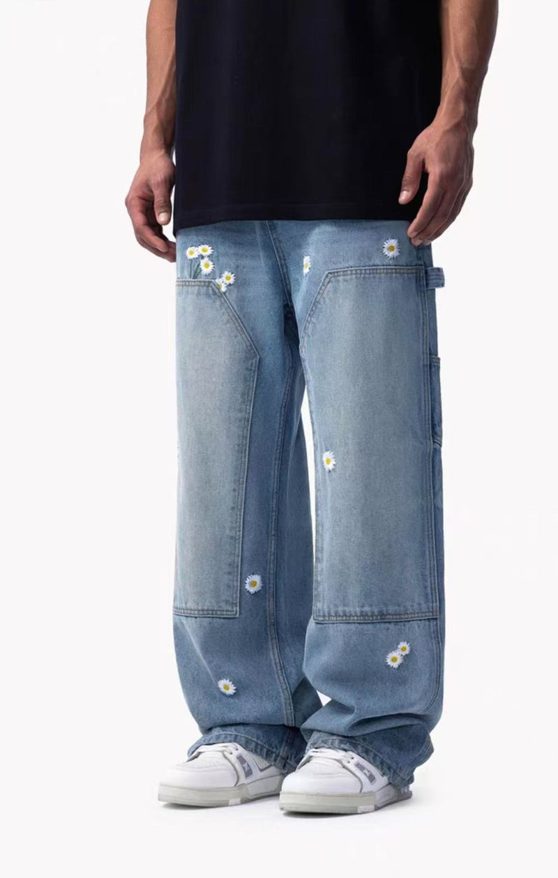 FDR Daisy Patchwork High Waist Jeans