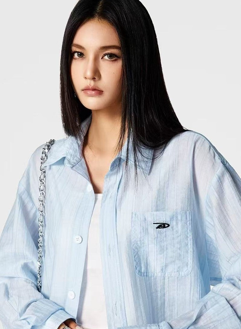 ACHOCK Drapey Lining Long-sleeve Shirt