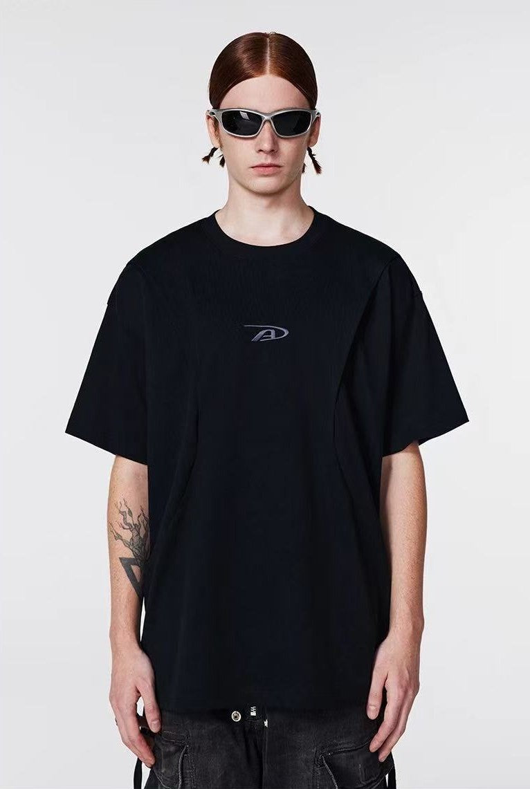 ACHOCK Logo Embroidered Short-sleeve T-shirt
