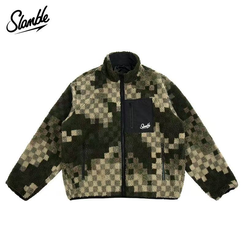 SLAMBLE Mosaic Polar Fleece Jacket