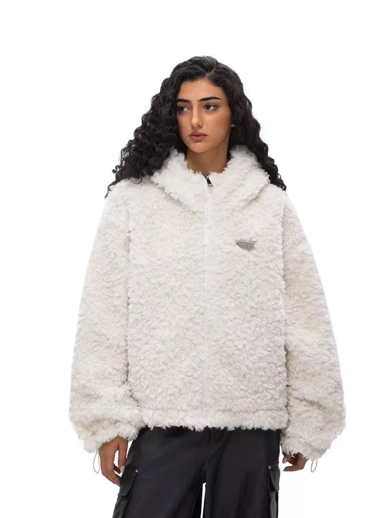 FDR Rabbit Ear Plush Hooded Jacket