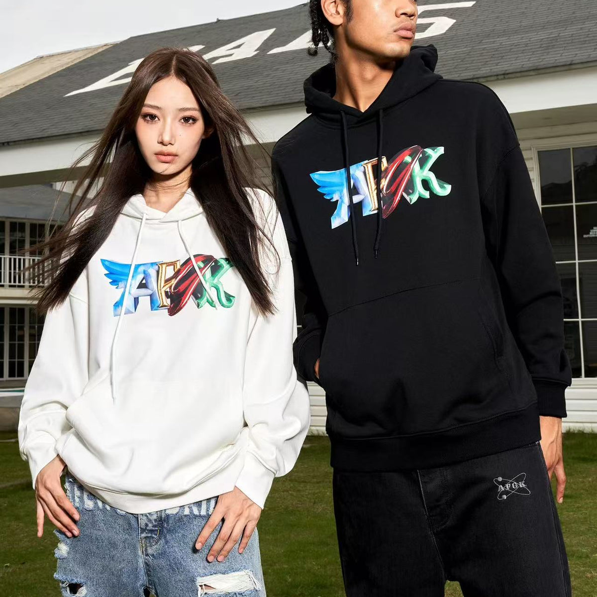 AFGK Flying Wing Logo Hoodie