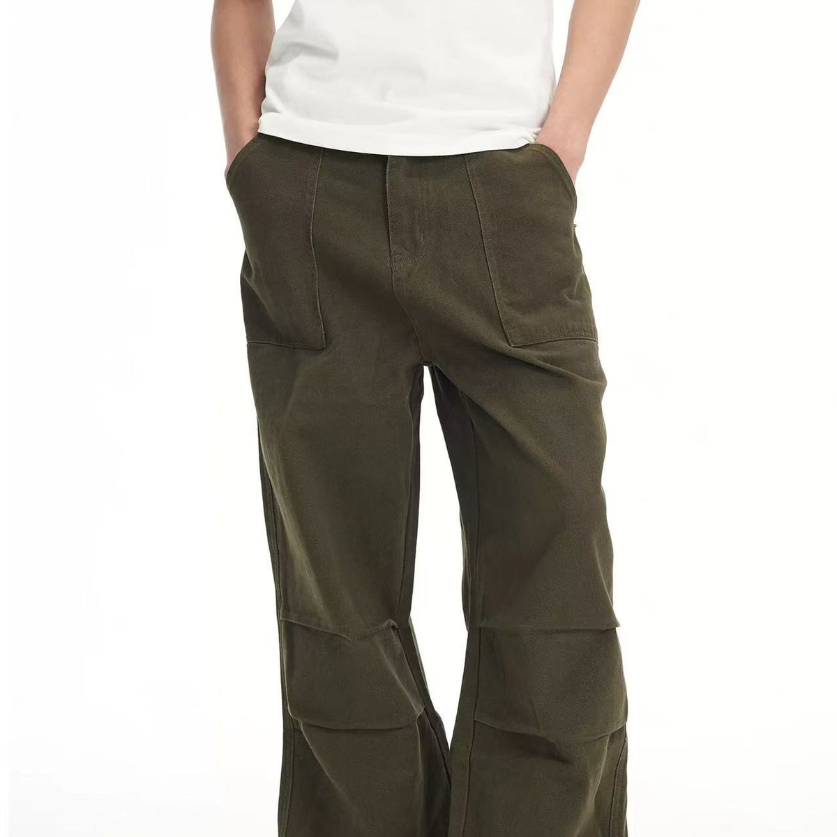 BIPOLAR Vintage Army Paratrooper Pleated Cargo Pants