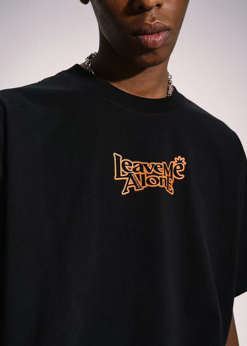 REMEDY Message Print Short-sleve T-shirt