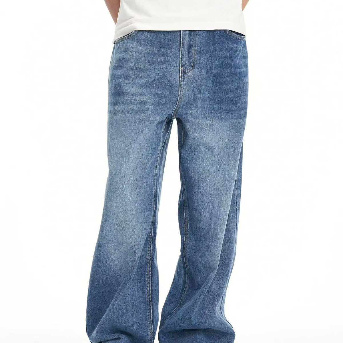 BIPOLAR Straight Denim Jeans