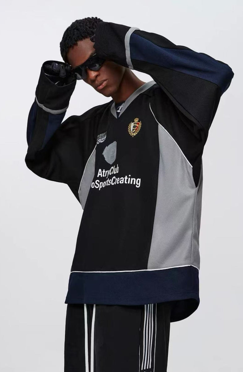 ATRY Patchwork Ice Hockey Jersey