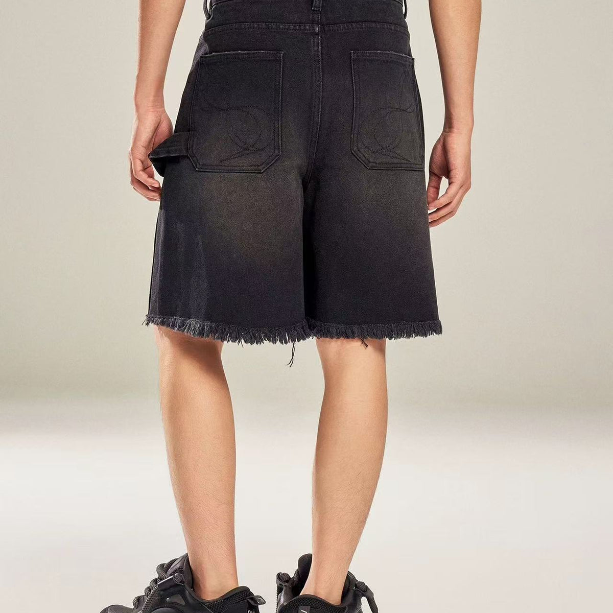BIPOLAR Retro Denim Shorts