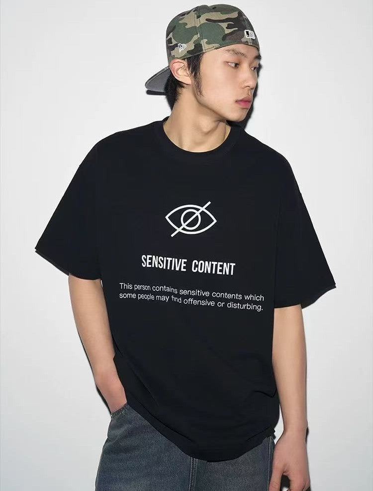 AFGK Laser 3M Reflective Printed Short-sleeved T-shirt