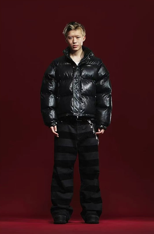 REMEDY Cracked Design Vintage Jacket