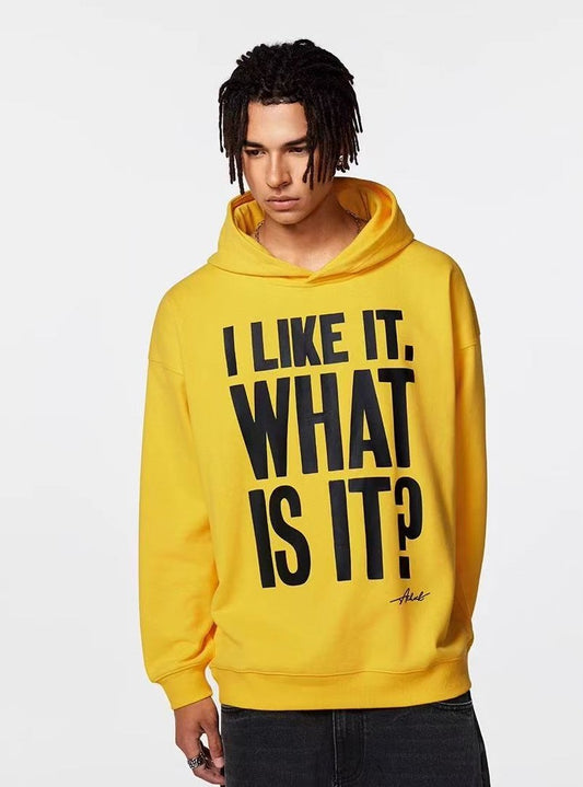 ACHOCK Message Print Hoodie