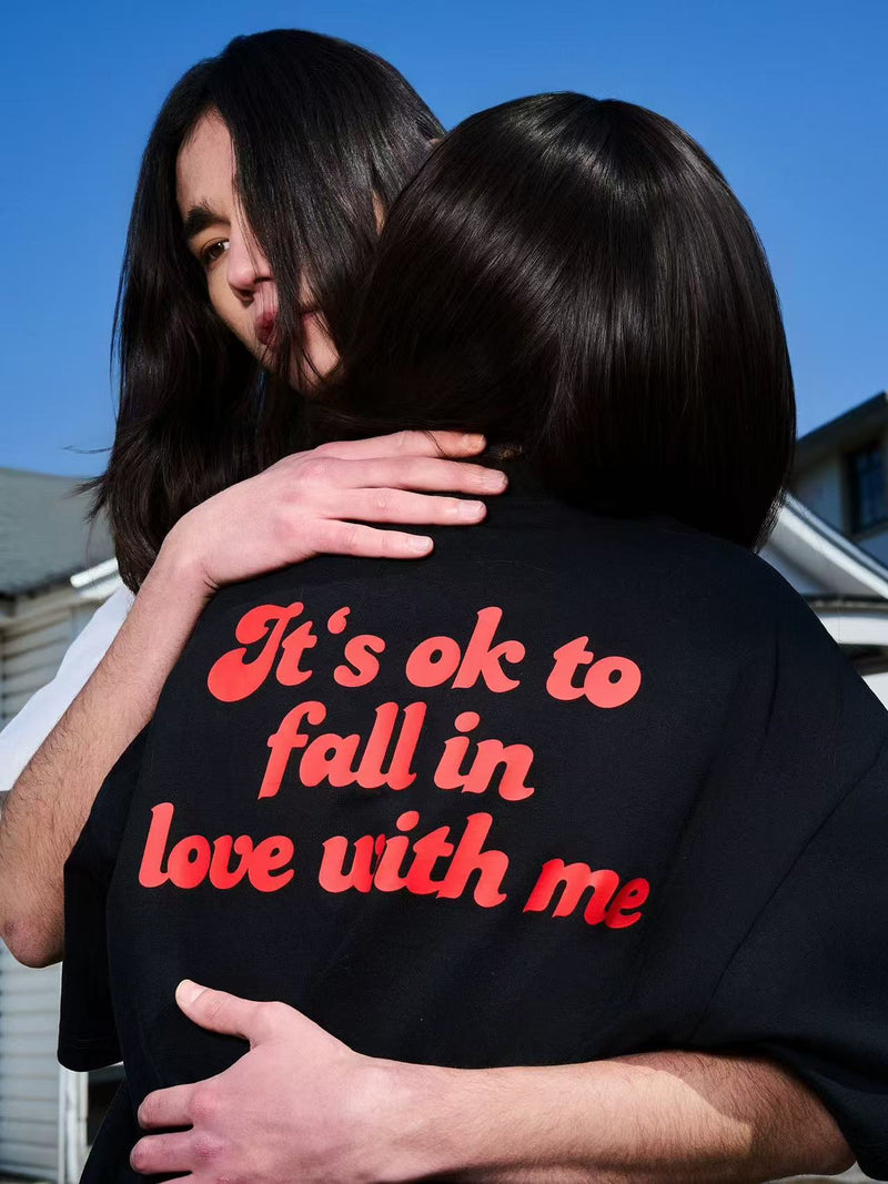 AFGK  Hearts Scattered Short Sleeve T-Shirt