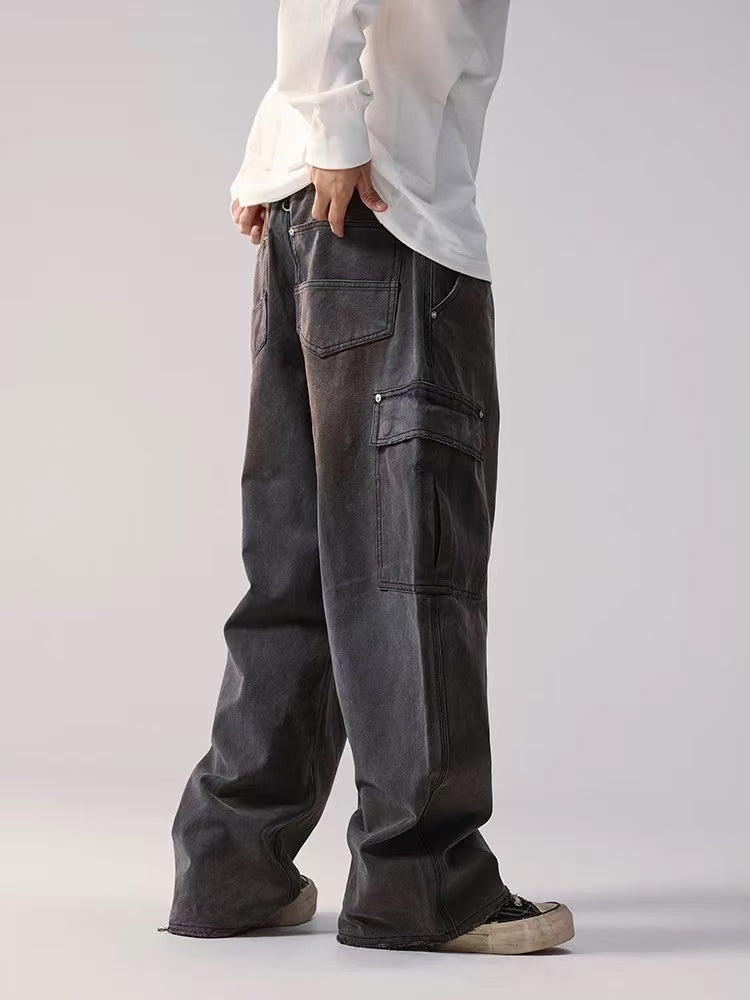 REMEDY Retro Straight-leg Loose Pants