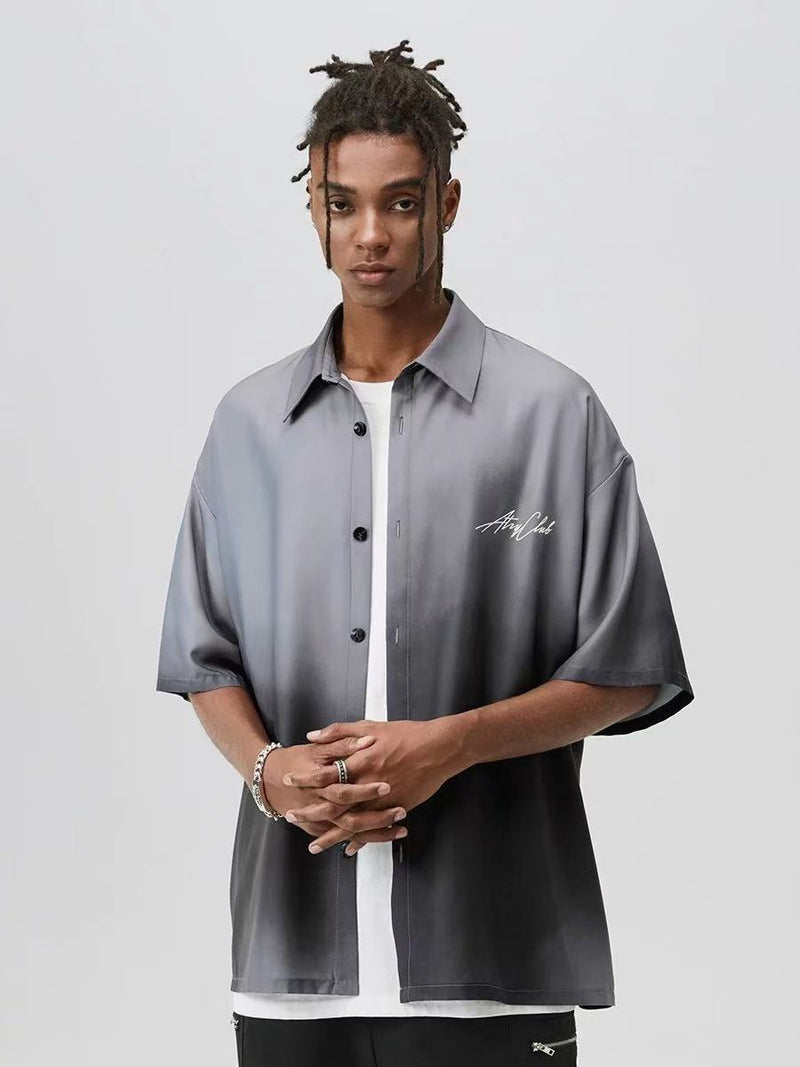 ATRY Gradient Printed Short Sleeve T-shirt