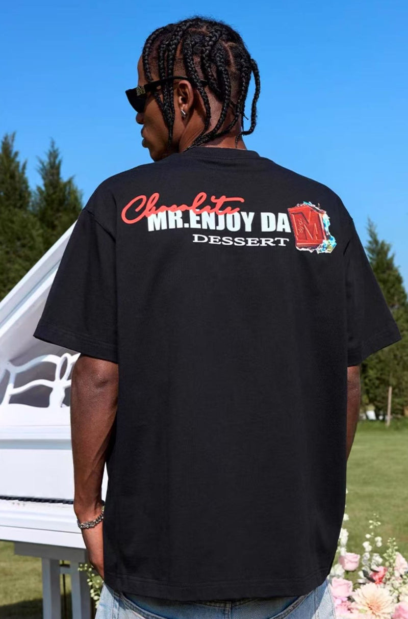 MEDM Chocolate Pudding Dessert Short Sleeve T-Shirt