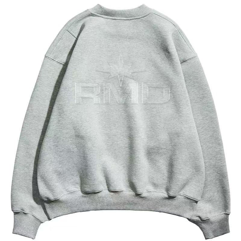 REMEDY Octagram Star Logo Print Sweater