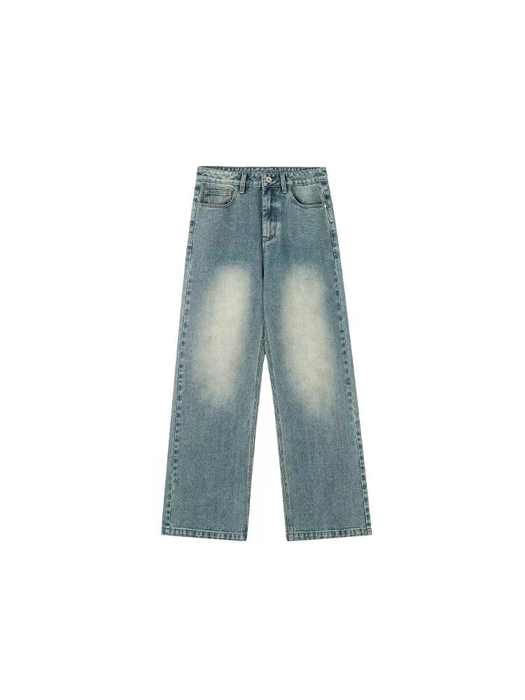 ACHOCK Creative Petal Embroidered Jeans