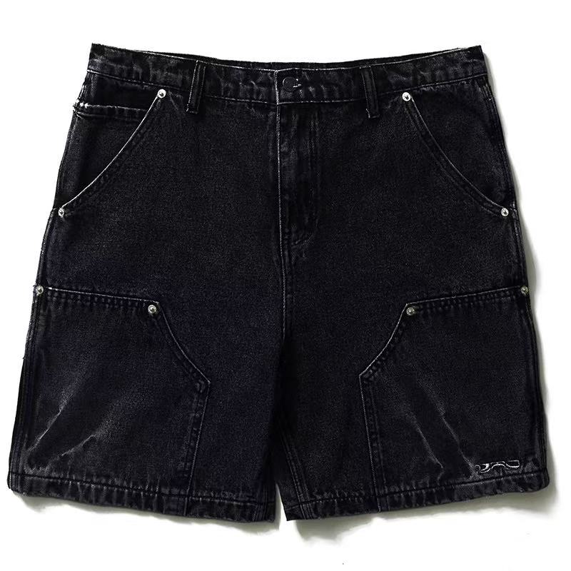 REMEDY Washed Vintage Denim Shorts