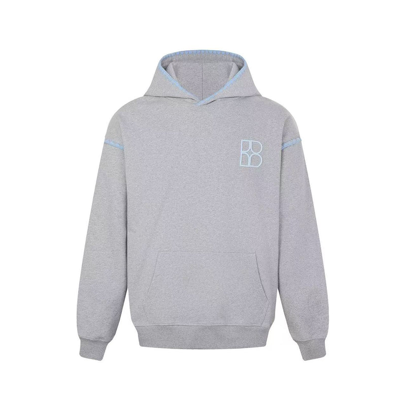 BIPOLAR Three-dimensional Shell Embroidered Hoodie