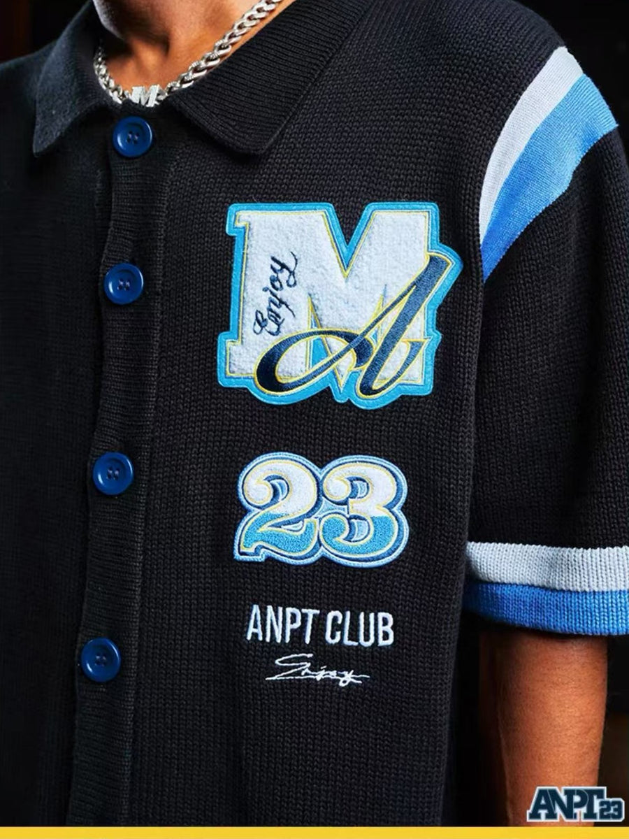 MEDMxANPT Joint Short-sleeved Wool Cardigan